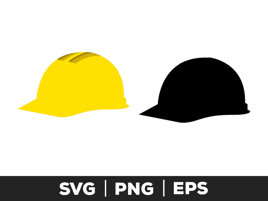 Hard Hat Svg Png Eps Safety Helmet Svg Hardhat Construction - Etsy