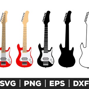 Electric Guitar svg, Guitar svg, Music svg, Acoustic Guitar SVG, Electric Guitar eps, Electric Guitar cut files for cricut
