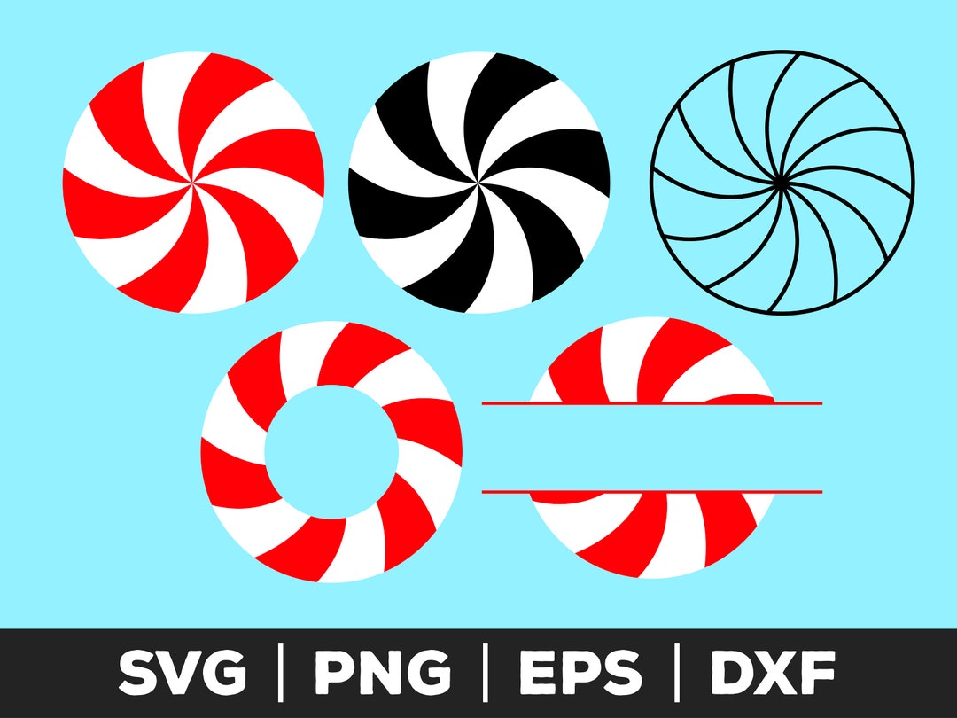 Peppermint Candy Svg, Peppermint Candy Png, Peppermint Candy Eps