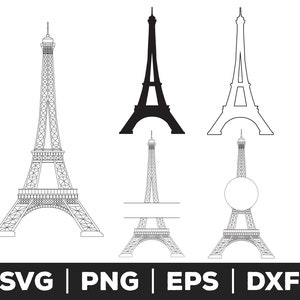 Eiffel Tower svg png eps, Paris clip art, Eiffel Tower Files Cricut, Eiffel Tower Shirt Svg, France svg, Paris svg, commercial use
