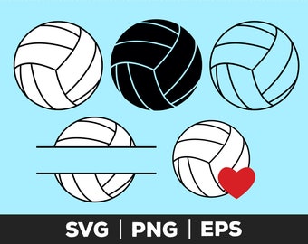 Volleyball png bundle, Volleyball silhouette, Volleyball ball svg, Volleyball ball png, Volleyball ball clipart, Volleyball ball svg