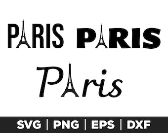 Paris svg, Paris png, Paris eps, Paris clip art, France svg, French svg, France Vacation Svg, cut files, commercial & personal use
