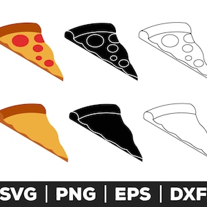 Pizza svg, png, dxf, eps, Pizza svg cricut, Pizza cut file, Pepperoni Pizza svg, Pizza slice svg, food svg, digital download, commercial use