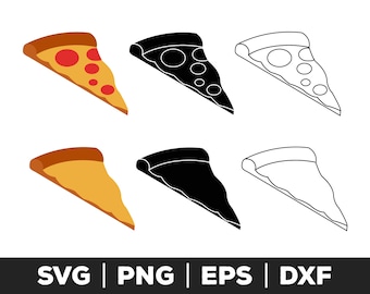 Pizza svg, png, dxf, eps, Pizza svg cricut, Pizza cut file, Pepperoni Pizza svg, Pizza slice svg, food svg, digital download, commercial use