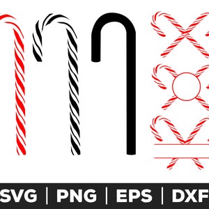 Candy Cane svg, Candy Cane png, Candy Cane eps, Candy Cane Cricut, Candy Cane silhouette, Christmas Candy Cane SVG Cut files, Holiday Svg