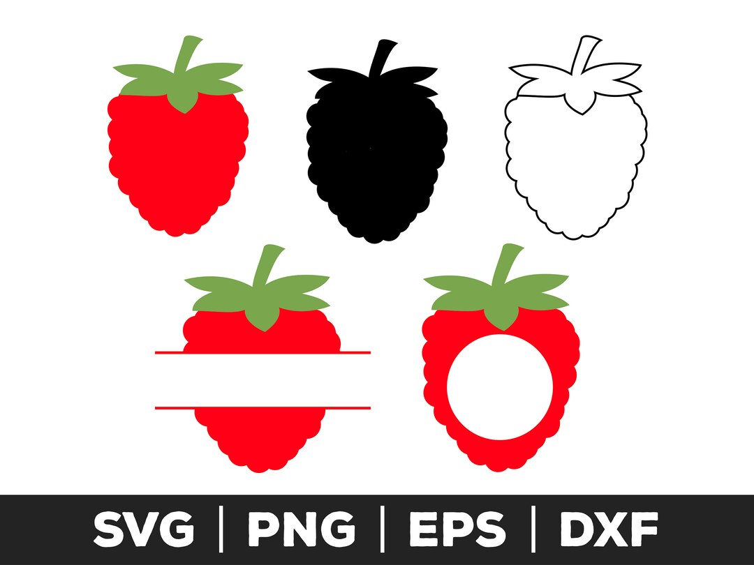 Raspberry Svg, Raspberry Png, Raspberry Eps, Raspberry Cut Files for ...