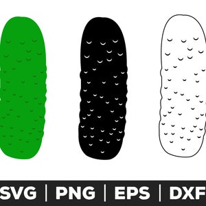 Pickle - Pickle svg, dxf, png, eps, Pickle Clipart, Pickle cut file, Green Pickle svg, Pickle Vector, digital download, commercial use