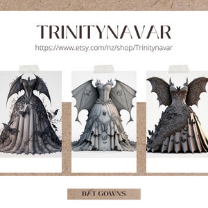 Halloween Bat Dress Overlays, fantasy wardrobe, digital fashion, textures, photoshop, PNG