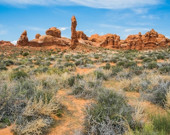 Arches National Park, Nationalparks, Utah, American South West, Southwest Art, Signierter Fotodruck, Wandkunst von James Katt Fotografie