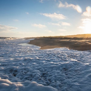 Montauk Beach, Hither Hills, Montauk, Long Island, New York, Photography Print, Home Decor, Signed Wall art by James Katt Photography