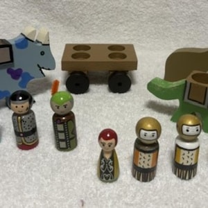 Ensemble de jeu Peg People Adventurers