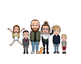 Bitmoji Svg - Etsy UK