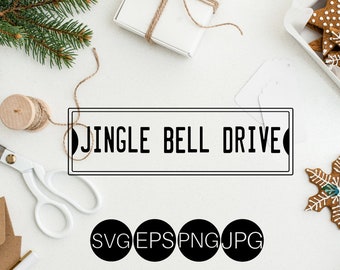 Christmas svg - Christmas svg files - Christmas svg quotes - Farmhouse Christmas svg - Industrial Christmas - License Plate svg - svg Fonts