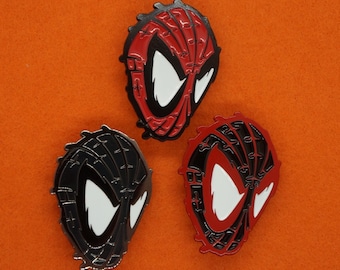 Spider Hero Enamel Pin with FREE sticker