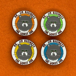 Bob’s Burgers Mr. Business Cat Pin