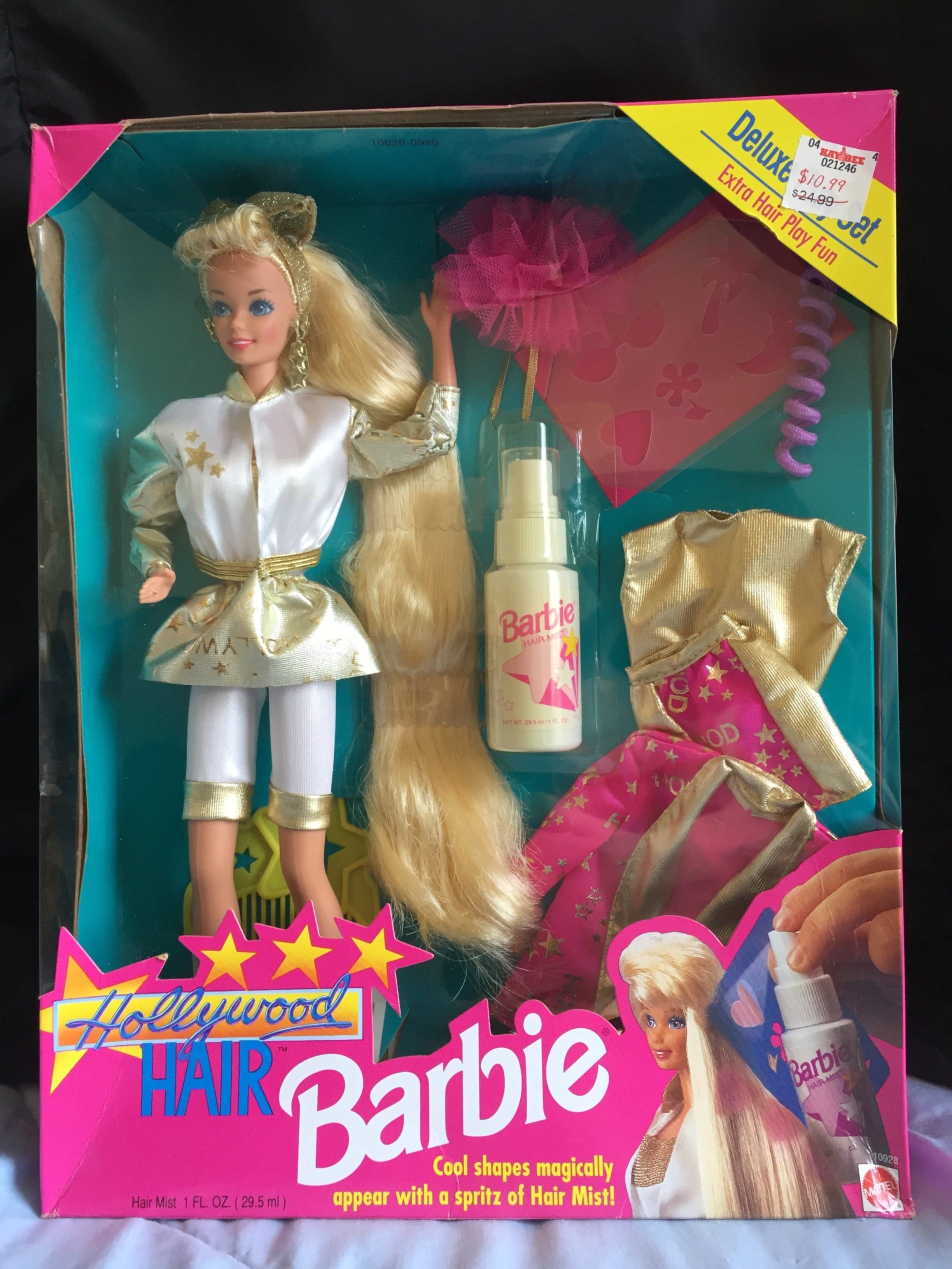 Hollywood Hair Barbie Deluxe Play Set 1992 Vintage New in Box Etsy