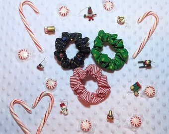 Coleteros navideños para fiestas ~ Set de 4 para niñas, adolescentes y mujeres