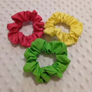 SUMMER NEON SCRUNCHIE 3 Pack~Hair Accessories~Hair Ties