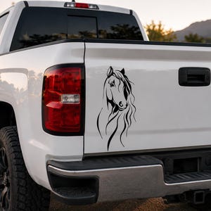 Horse Car Decal | Trailer, Truck Decor