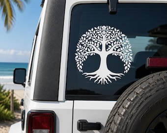 Tree of Life Vinyl Decal - Car, Window, Wall Art