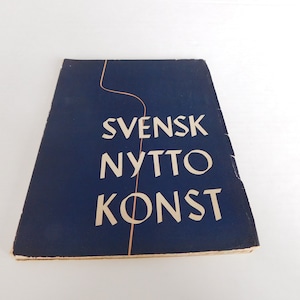 Svensk Nyttokonst 1938 Swedish design modernism