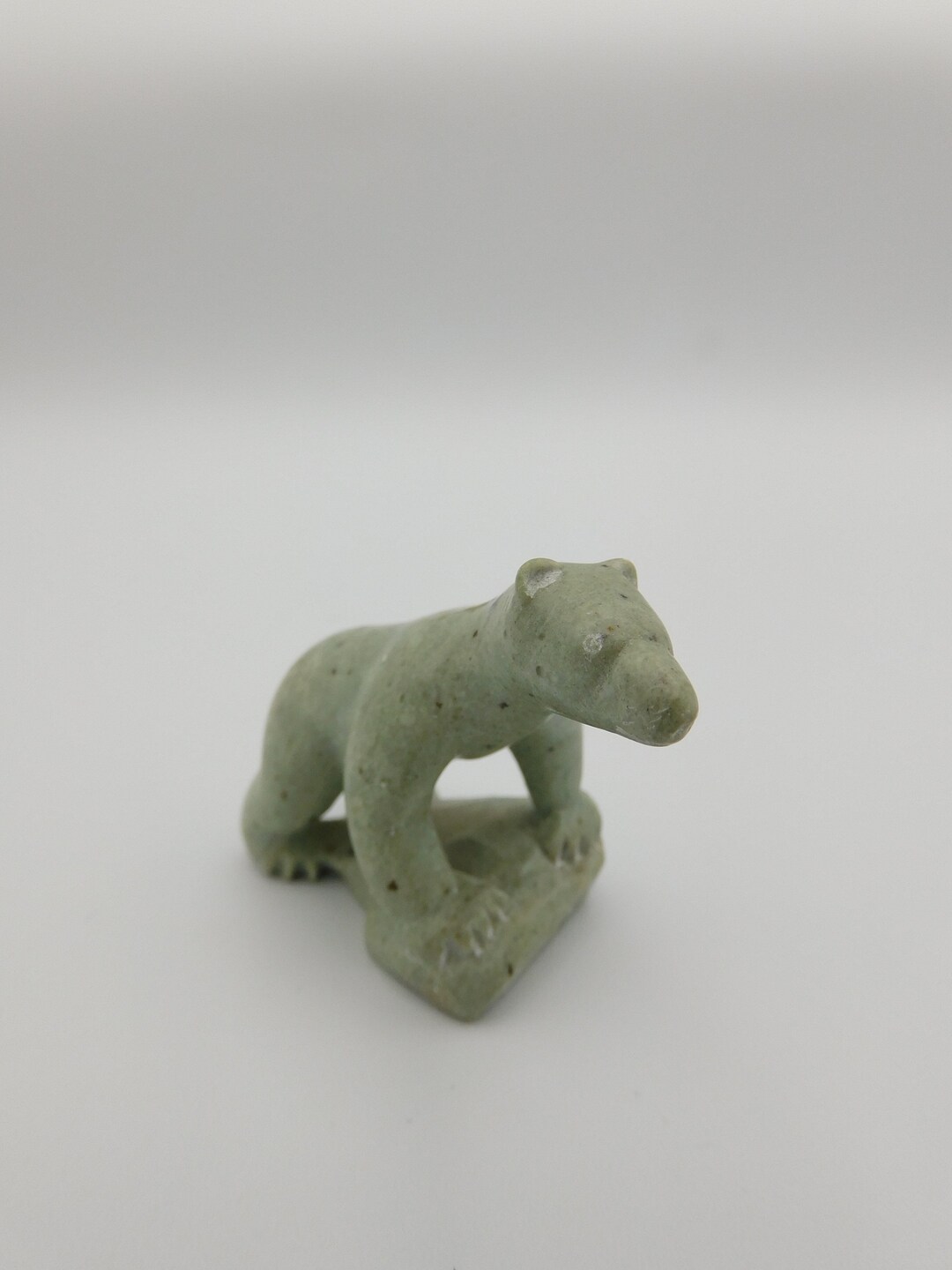 Isaac Sala Inuit Carving of Small Bear - Etsy