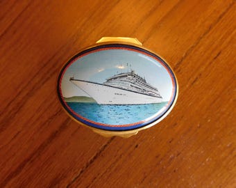 Halcyon days enamels Seabourn box