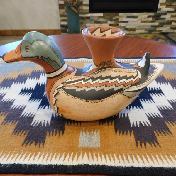 Beautiful Lucy Mckelvey Pottery duck