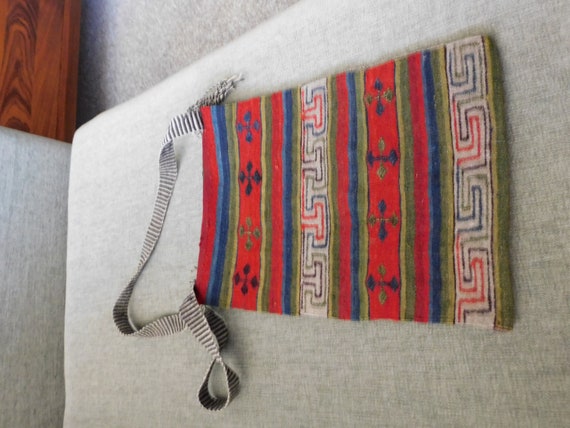 Vintage Peruvian Wool Bag - image 3