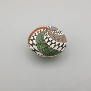 Sharon Lewis Acoma Pottery Miniature