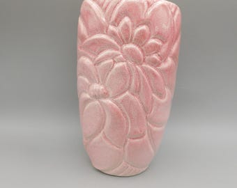 Royal Haeger Pink Floral Vase