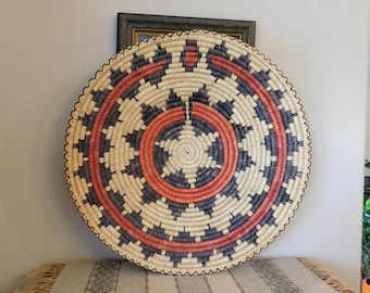 Huge old Navajo Wedding Basket 26 inches