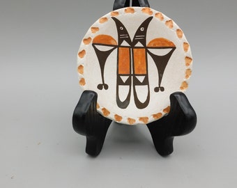 Mary Lewis Acoma Pottery tray