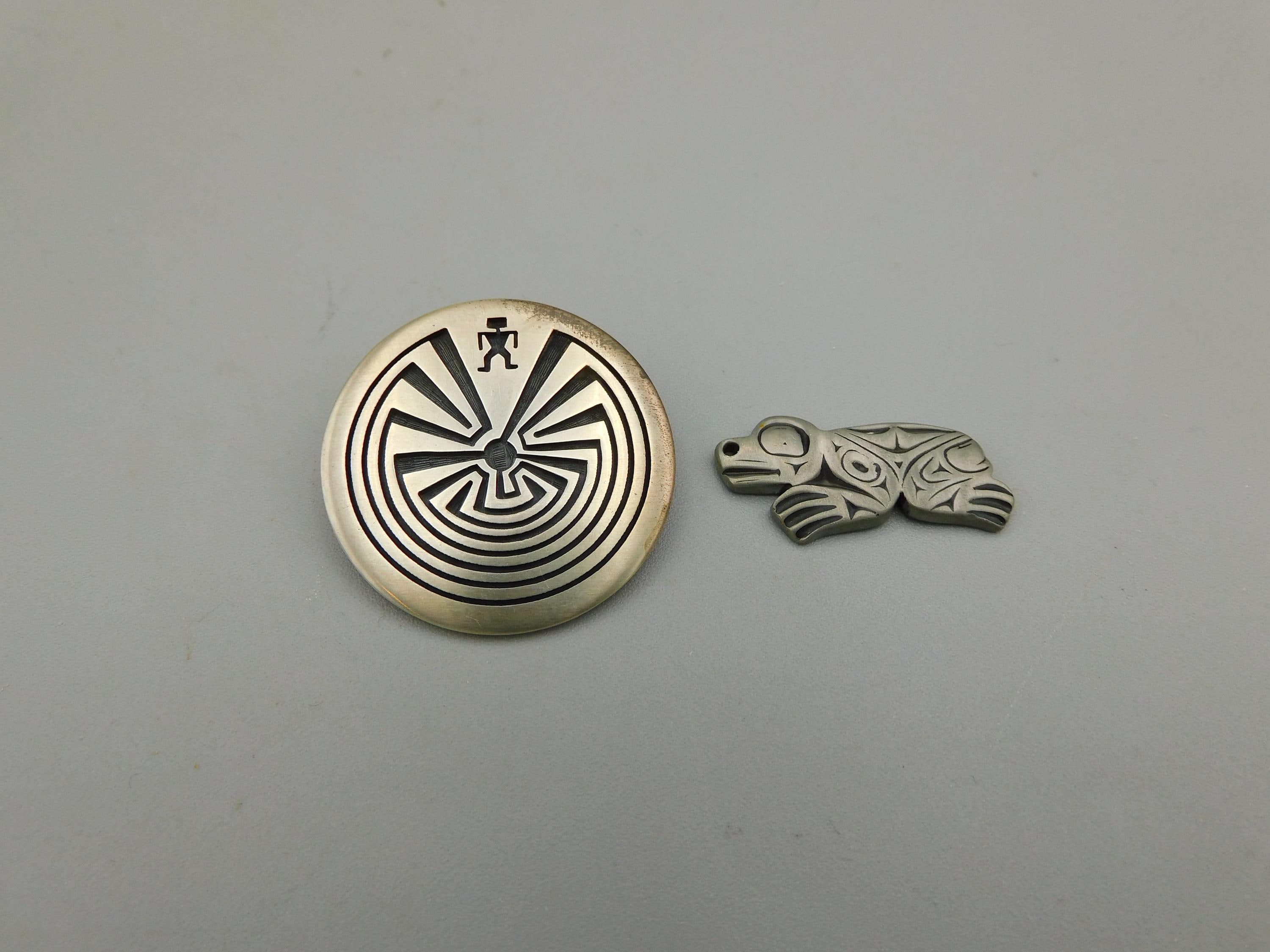Hopi Man in Maze Jewelry - Etsy