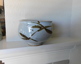 Sonja Iverson Studio Pottery Asian Inspired vase