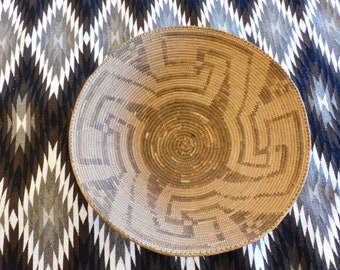 Pima Papago antique basket circa 1900