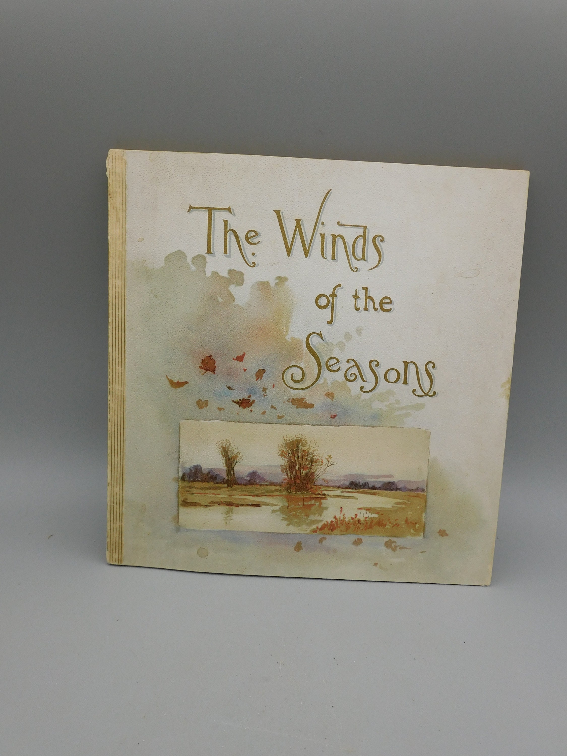 Arts and crafts Illustrated Book "The Winds of the season" 1890