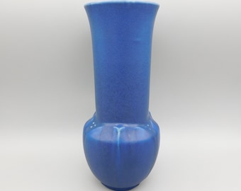 Large arts and Crafts Blue Rookwood Vase 1914
