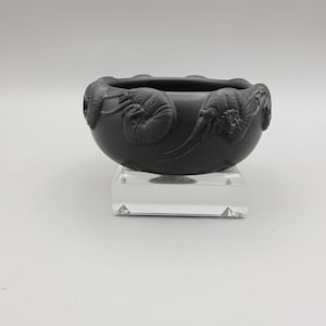 L Hjorth Bornholm Scandinavian Danish Pottery with Shirmp