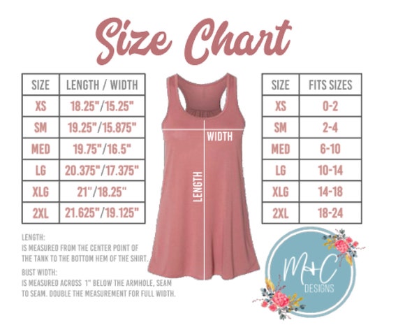 Dancing Queen Dress Size Chart