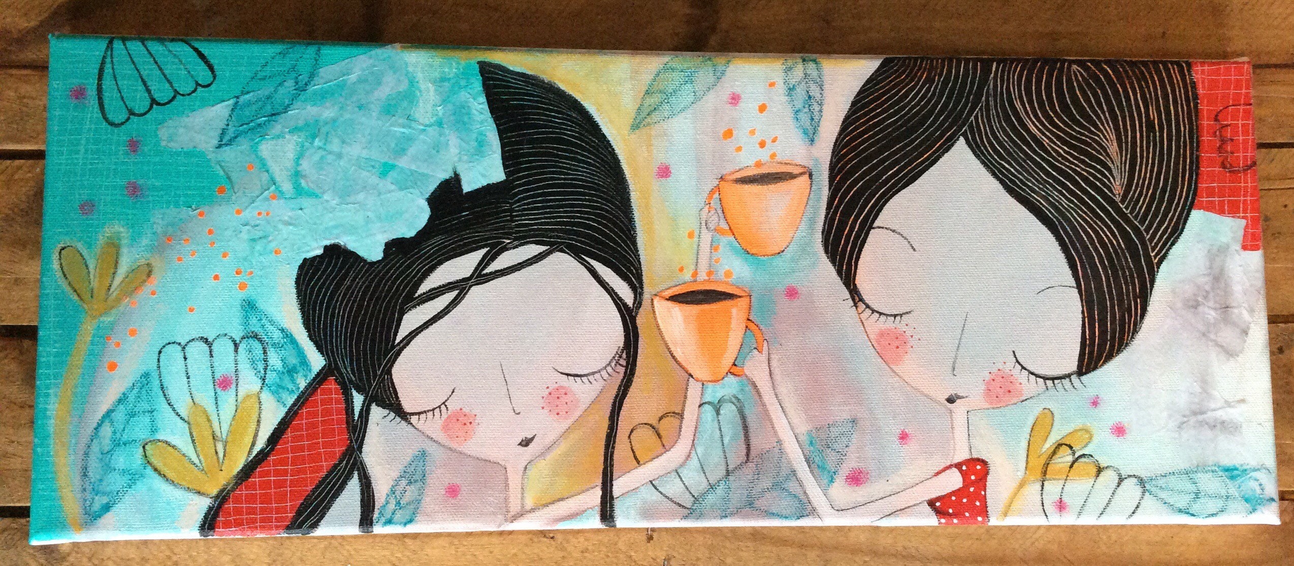 Toile Le Thé Des Fées