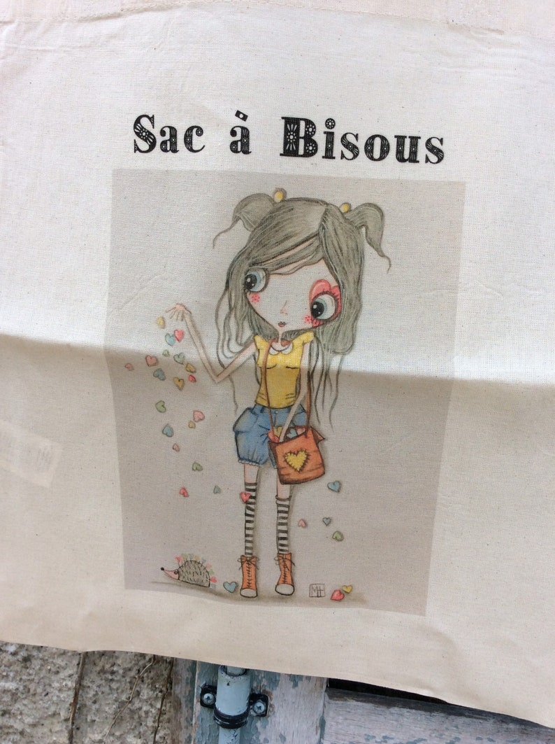 Tote bag Bag \u00e0 Bisous