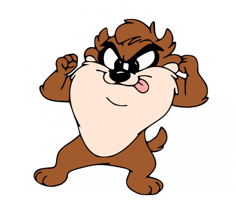 Download Baby Taz Svg file Svg Cutting file Svg for Silhouette Svg ...