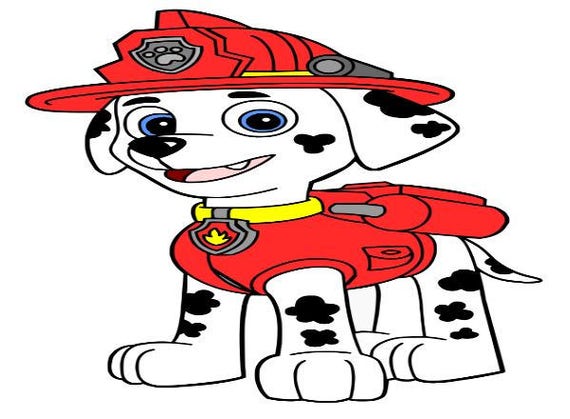 Free Free Paw Patrol Marshall Svg 734 SVG PNG EPS DXF File