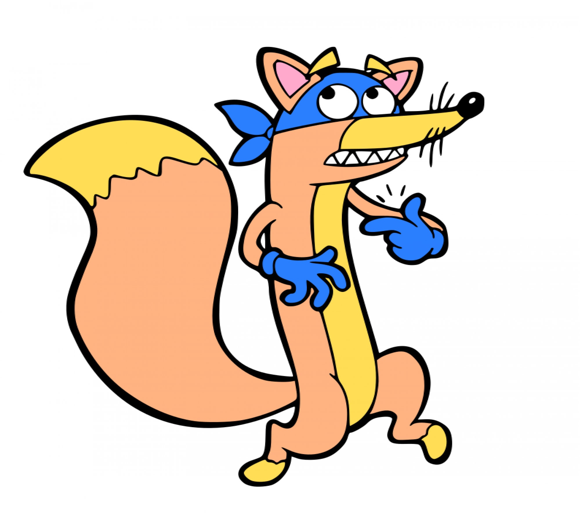 Swiper The Fox Muscle