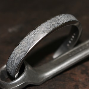 Handmade Titanium Celtic Bangle Bracelet: Custom Fit