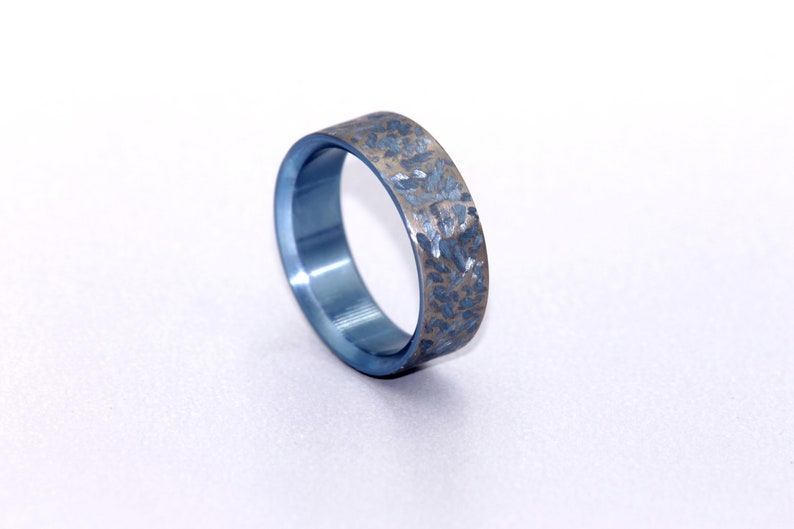 artisan titanium wedding band handmade titanium wedding ring Free engraving Artisan titanium wedding ring titanium wedding band