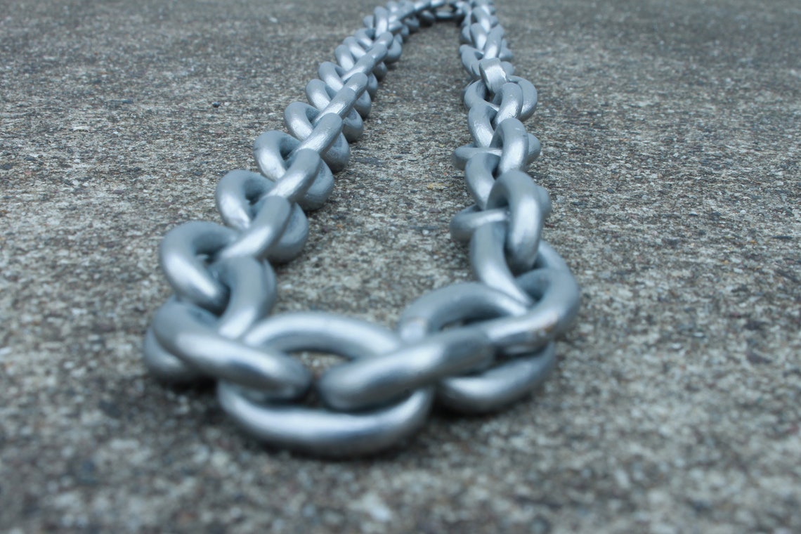 Titanium mens chain titanium chain industrial jewellery Etsy