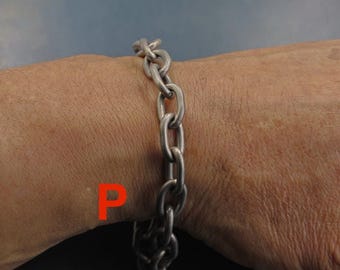 Titanium schakelarmband | Handgemaakt van titanium (kwaliteit 2) | Herensieraden | Ambachtelijk gemaakt | Cadeau voor hem