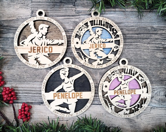 Customized Jazz Dance Ornament Custom Sports Ornament - Etsy